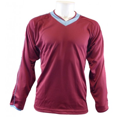 CARTA FOOTBALL JERSEY ENGLAND + PIPING MAROON/SKY CARTA FOOTBALL JERSEY ENGLAND + PIPING MAROON/SKY