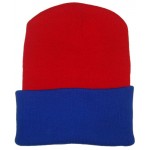 ZZ BRONX HAT RED/ROYAL