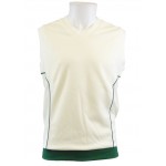 FLEECE SLIPOVER TRIM GREEN