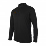ELLESSE ROLBI 1/2 ZIP TOP BLACK