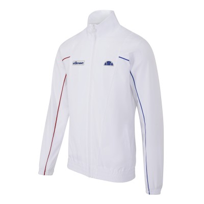ELLESSE WOODFORD TRACK TOP WHITE ELLESSE WOODFORD TRACK TOP WHITE