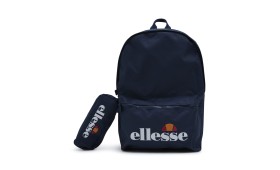 ELLESSE RALFA BACKPACK & PENCIL CASE- NAVY