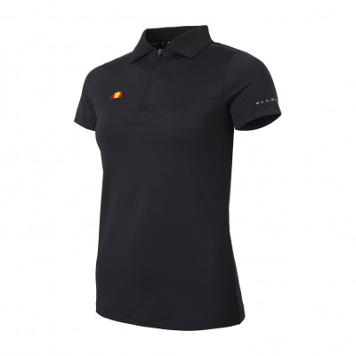 ELLESSE (SS24) WOMENS KARTIN POLO SHIRT BLACK