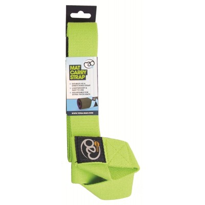 FITNESS MAD YOGA (BELT +) CARRY STRAP - GREEN