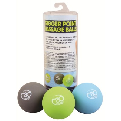 FITNESS MAD TRIGGER POINT MASSAGE BALL SET