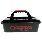PLASTIC DRINKS BOTTLE CARRIER (BLACK)
