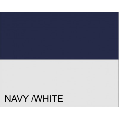 NAVY/WHITE CORNER POST FLAGS