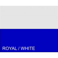 ROYAL/WHITE CORNER POST FLAGS