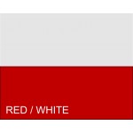 RED/WHITE CORNER POST FLAGS