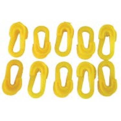 YELLOW  GOAL NET FAST CLIPS