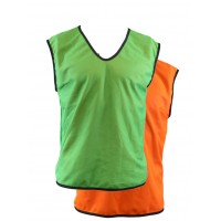 REVERSIBLE BIB GREEN/ORANGE
