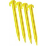 PLASTIC GROUND PEGS - (PACKET OF 10)