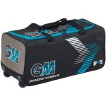 GM CRICKET BAG DIAMOND WHEELIE BLACK