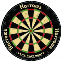 HARROWS DARTBOARD LETS PLAY GAME SET