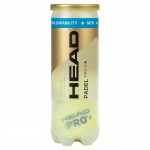 HEAD PADEL PRO S + BALLS (3-BALL TUBES)
