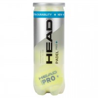 HEAD PADEL PRO + BALLS ( 3-BALL TUBES )