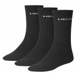 HEAD CREW (3 PAIR) PACK SOCKS - BLACK