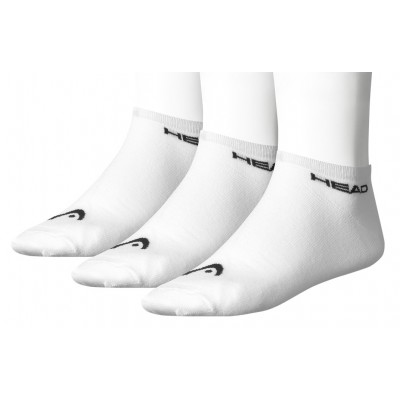 HEAD SNEAKER (3 PAIR) PACK SOCKS - WHITE