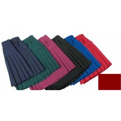 HOCKEY SKIRT/BUTTON MAROON