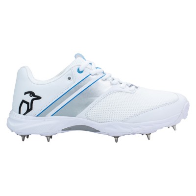 KOOKABURRA KC 3.0 SPIKE CRICKET SHOE WHITE/GREY