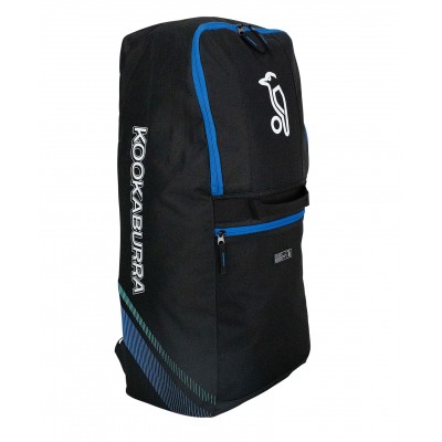 2025 KOOKABURRA CRICKET BAG DUFFLE D6500 BLACK/BLUE