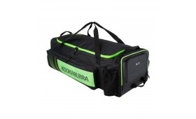 2025 KOOKABURRA CRICKET BAG PRO 3500 BLACK/NEON GREEN