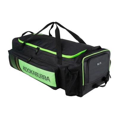 2025 KOOKABURRA CRICKET BAG PRO 3500 BLACK/NEON GREEN