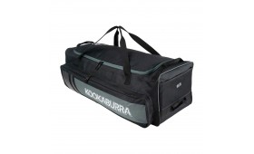 2025 KOOKABURRA CRICKET BAG 4500 WHEELIE BLACK/GREY