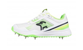 2025 KOOKABURRA KC 2.0 SPIKE CRICKET SHOE YELLOW/GREEN