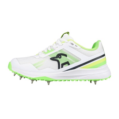 2025 KOOKABURRA KC 2.0 SPIKE CRICKET SHOE YELLOW/GREEN