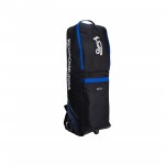 2026 KOOKABURRA CRICKET BAG WD5000 WHEELIE DUFFLE BLACK/BLUE