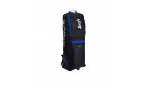 2026 KOOKABURRA CRICKET BAG WD5000 WHEELIE DUFFLE BLACK/BLUE