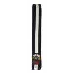 KARATE BELT(2 COLOUR) JUNIOR - BLACK/WHITE