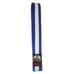 KARATE BELT(2 COLOUR) JUNIOR - BLUE/WHITE