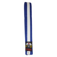 KARATE BELT(2 COLOUR) JUNIOR - BLUE/WHITE