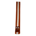 KARATE BELT(2 COLOUR) JUNIOR - ORANGE/WHITE