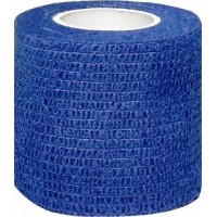 COHESIVE BANDAGE BLUE 5cm x 4.5 m