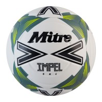 MITRE IMPEL ONE FOOTBALL WHITE /BLACK/ GREEN