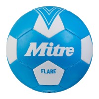 MITRE FLARE FOOTBALL FLUO BLUE / WHITE - SIZE 5