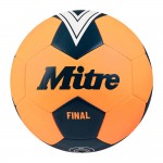 MITRE FINAL FOOTBALL ORANGE / GREEN - SIZE 5