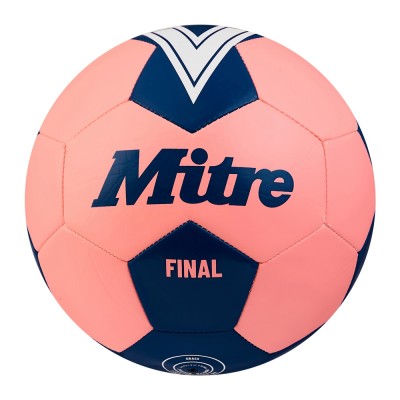 MITRE FINAL FOOTBALL FLUO PINK /MIDNIGHT BLUE - SIZE 5