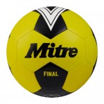 MITRE FINAL FOOTBALL YELLOW / BLACK - SIZE 5