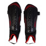 MITRE SHINPAD AIRCELL CARBON (+ANKLE) BLK / RED