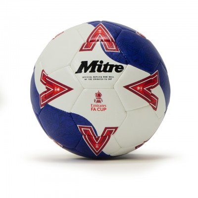 MITRE FA CUP FOOTBALL 2025 / 2026 SEASON WHITE SIZE MINI