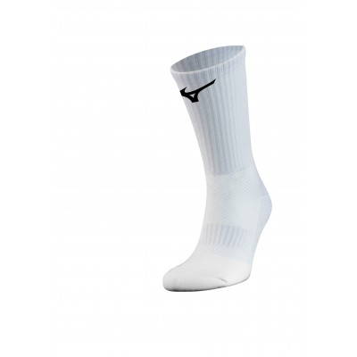 MIZUNO CREW SOCK WHITE