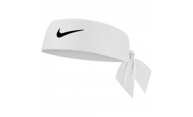 NIKE DRI-FIT HEAD TIE 4.0 WHITE/BLACK