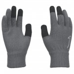 NIKE YA KNITTED TECH AND GRIP GLOVES 2.0 GREY