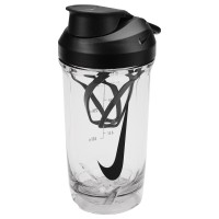 NIKE TR RECHARGE SHAKER BOTTLE 16OZ CLEAR/BLACK