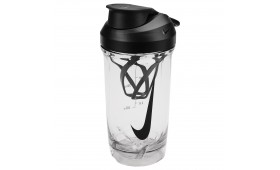 NIKE TR RECHARGE SHAKER BOTTLE 16OZ CLEAR/BLACK