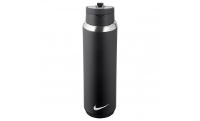 NIKE WATERBOTTLE RECHARGE STRAW BOTTLE 24OZ BLACK